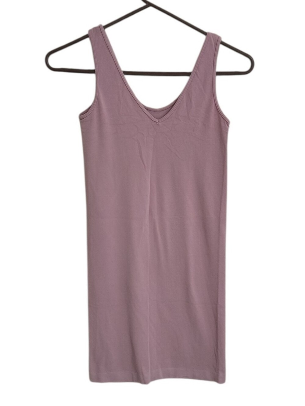 Elietian One Size Long Seamless V-neck Scoop Tank